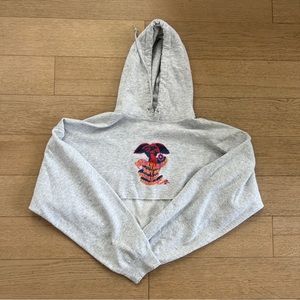 Boys Lie Cropped Hoodie